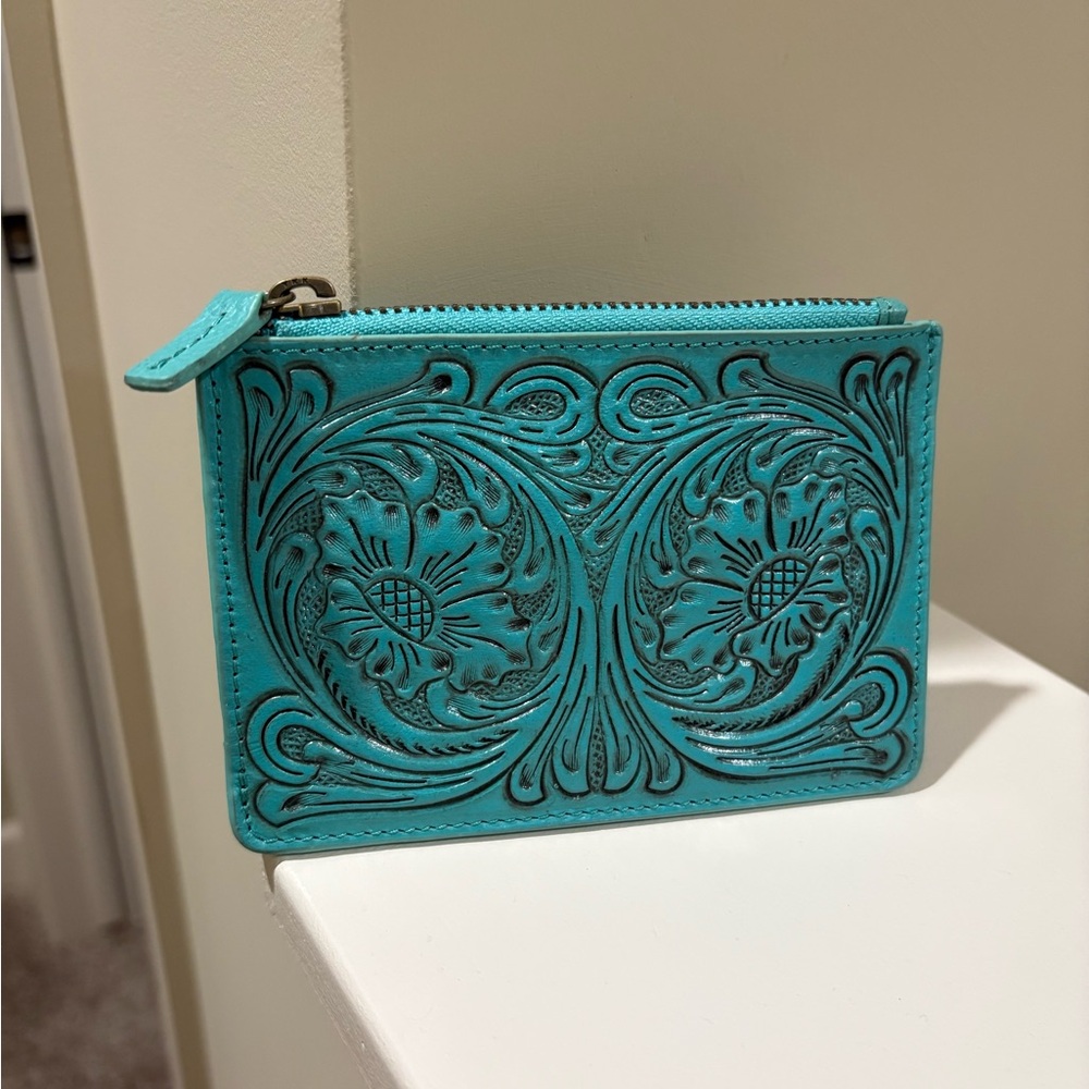 Myra Bag Turquoise Key & Card Holder